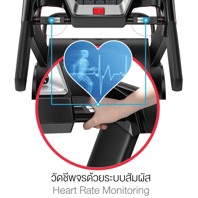 ลู่วิ่งไฟฟ้า FITEX R100 3 แรงม้า
